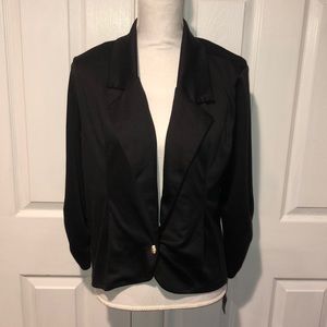 Silhouette nyc black blazer